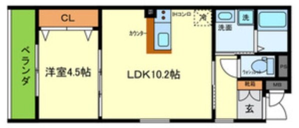 TKマンションの物件間取画像